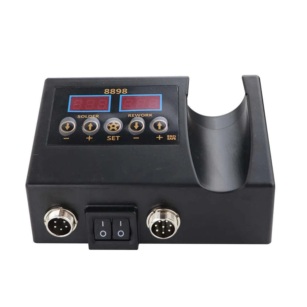 2‑in‑1 Digital Soldering & Hot Air Rework Station-Complex Version / 110V US Plug