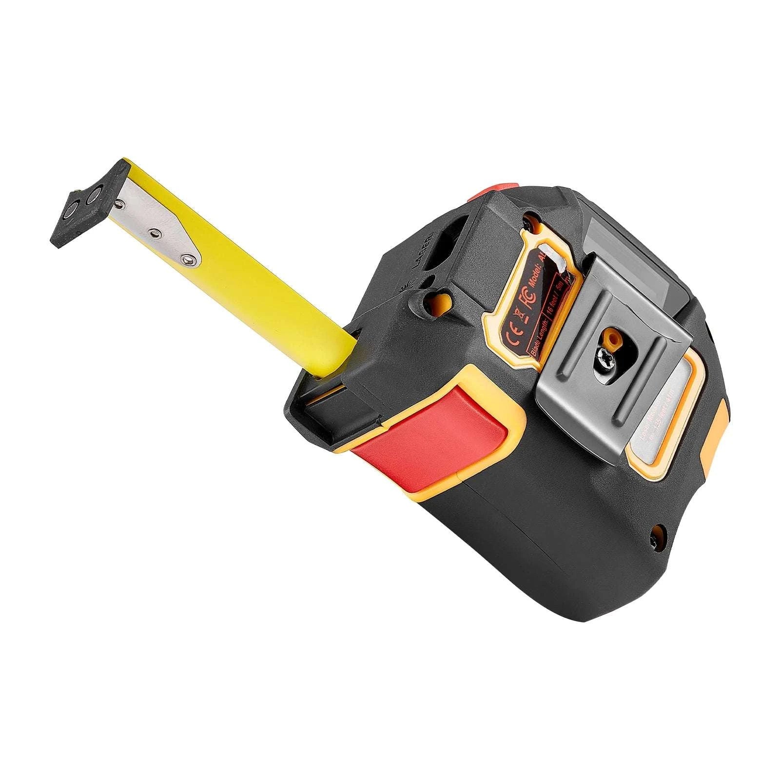 2-in-1 Laser Tape Measure 135ft + 16ft Rechargeable Tool-131ft / United States