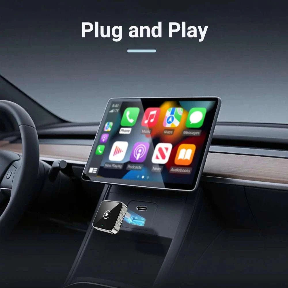 2-in-1 Wireless CarPlay Android Auto Adapter-