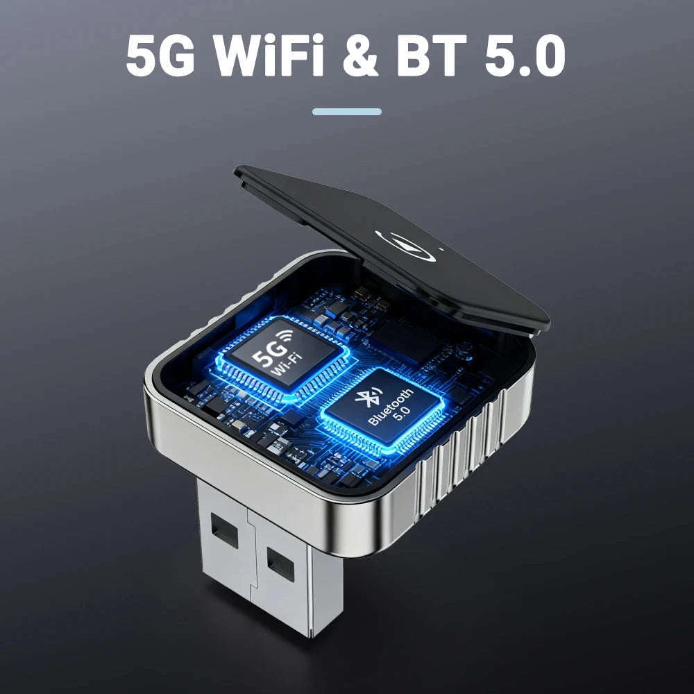 2-in-1 Wireless CarPlay Android Auto Adapter-carplay and auto / China Mainland