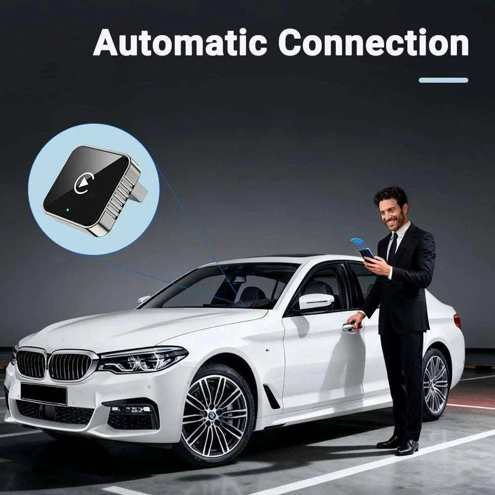 2-in-1 Wireless CarPlay Android Auto Adapter-carplay and auto / China Mainland