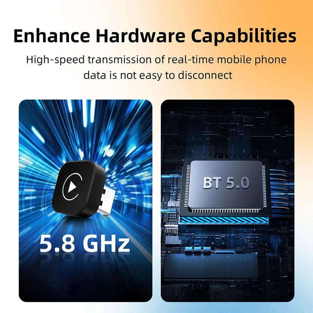 2-in-1 Wireless Phone Connection Adapter-Default Title