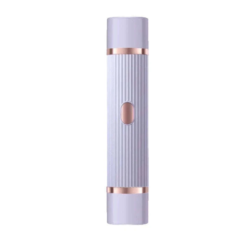 2-in-1 Women's Electric Shaver for Face, Body & Brows Wet Dry-Pink