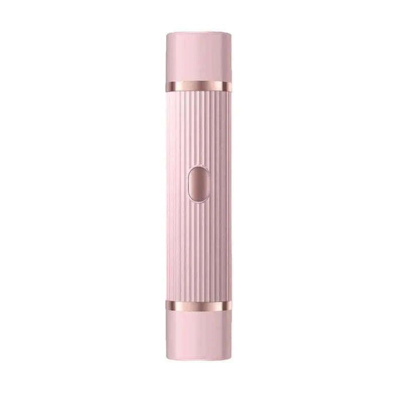 2-in-1 Women's Electric Shaver for Face, Body & Brows Wet Dry-Pink
