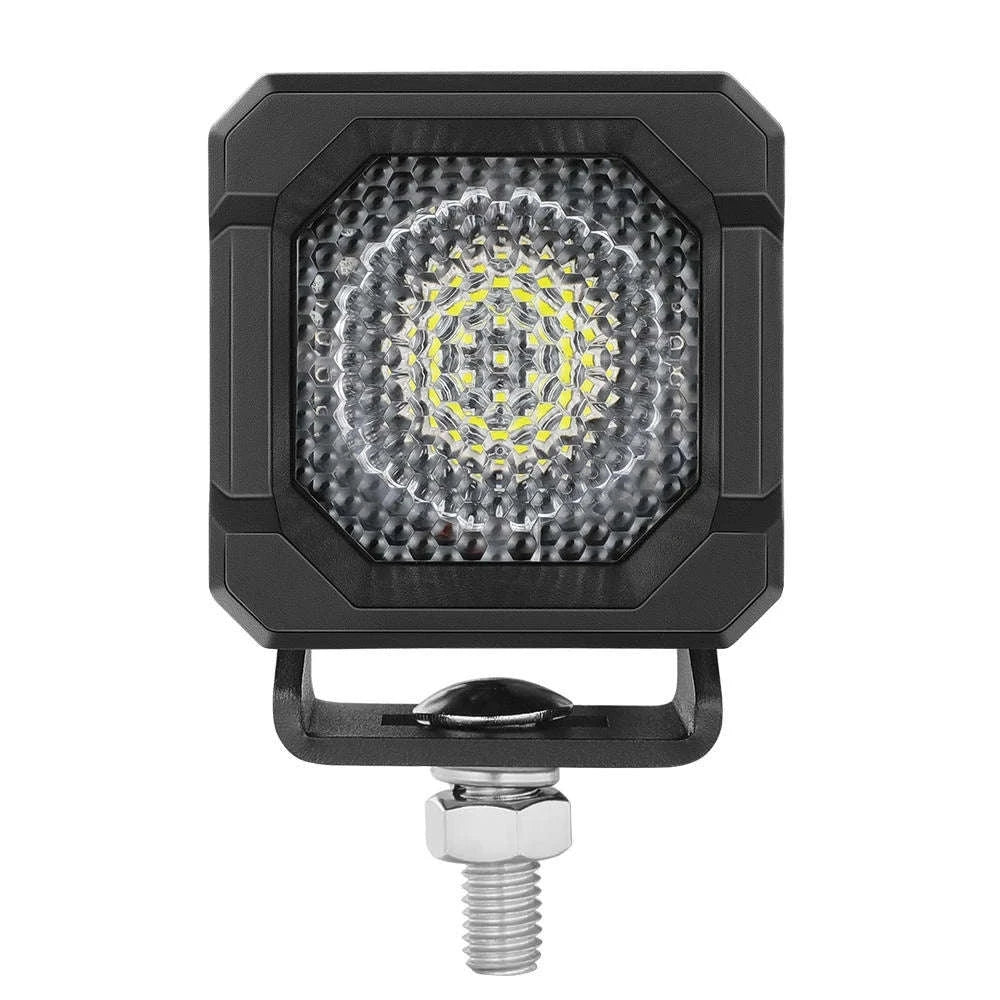 2 Inch LED Pod Lights 50W 12V Waterproof Off-Road Cube Lights-Amber Driving - 1 PC