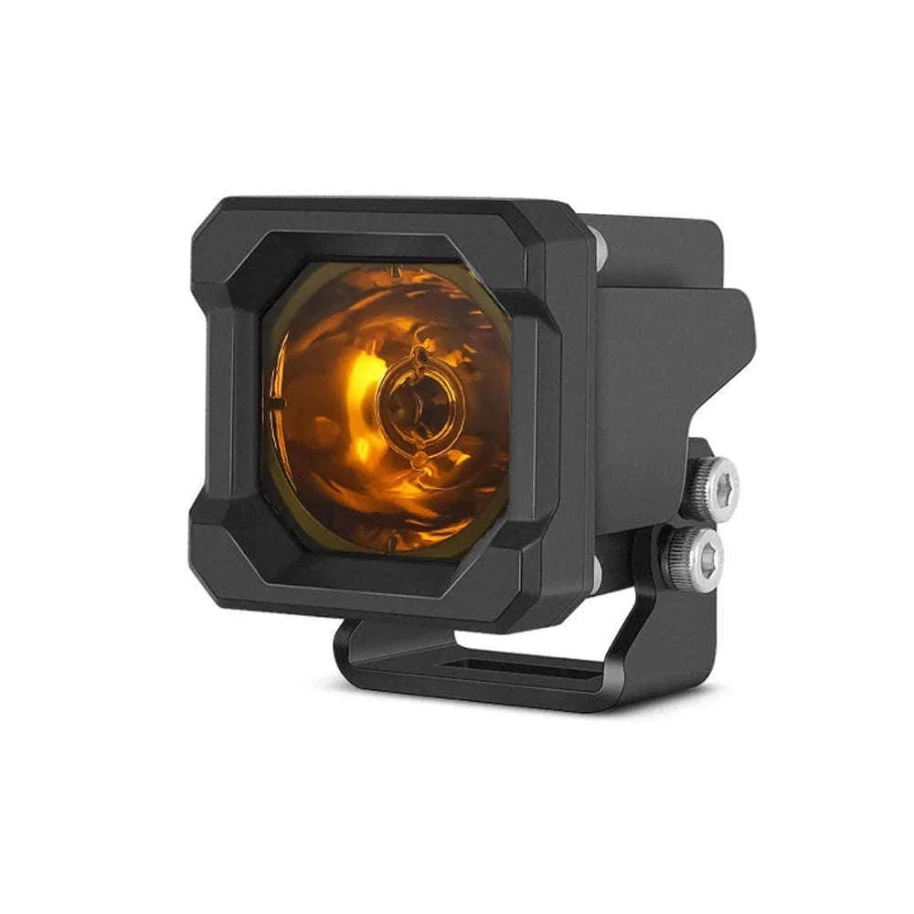 2 Inch LED Pod Lights 50W 12V Waterproof Off-Road Cube Lights-Amber Driving - 1 PC