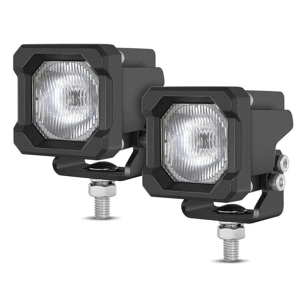 2 Inch LED Pod Lights 50W 12V Waterproof Off-Road Cube Lights-Amber Driving - 1 PC