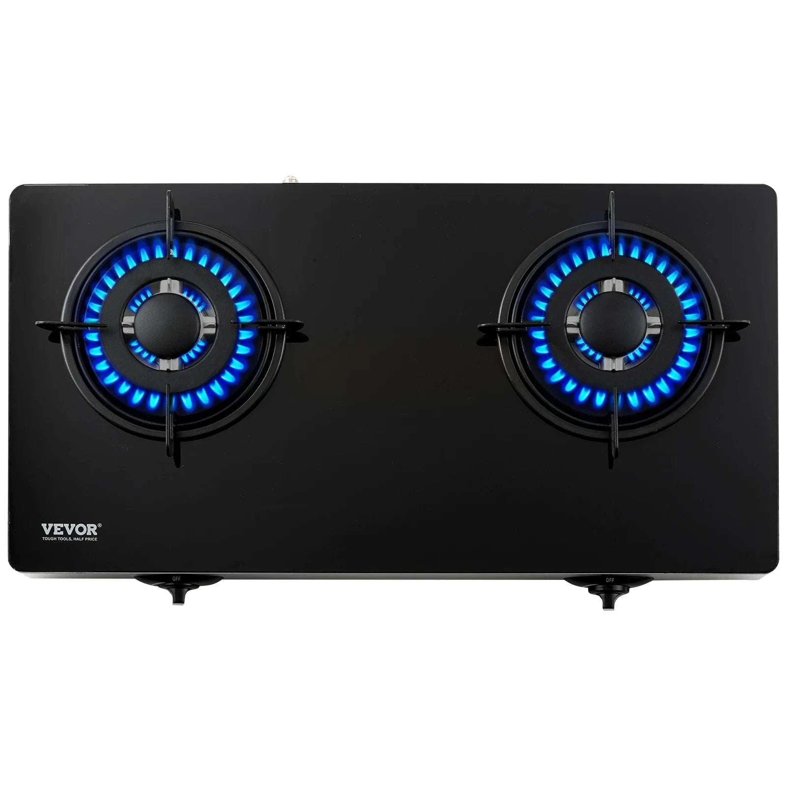 2 or 5 Burner Gas Cooktop with Electric Ignition Stainless Steel-30cm / United States