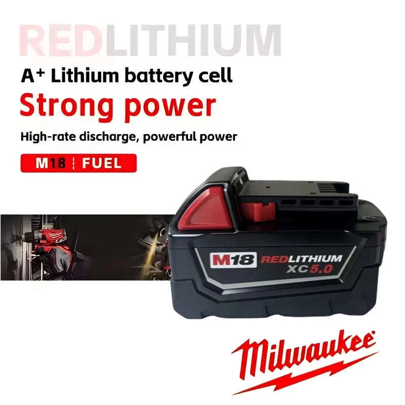 2-Pack 18V 5.0Ah Rechargeable Battery Pack-4pcs / 18V / United States