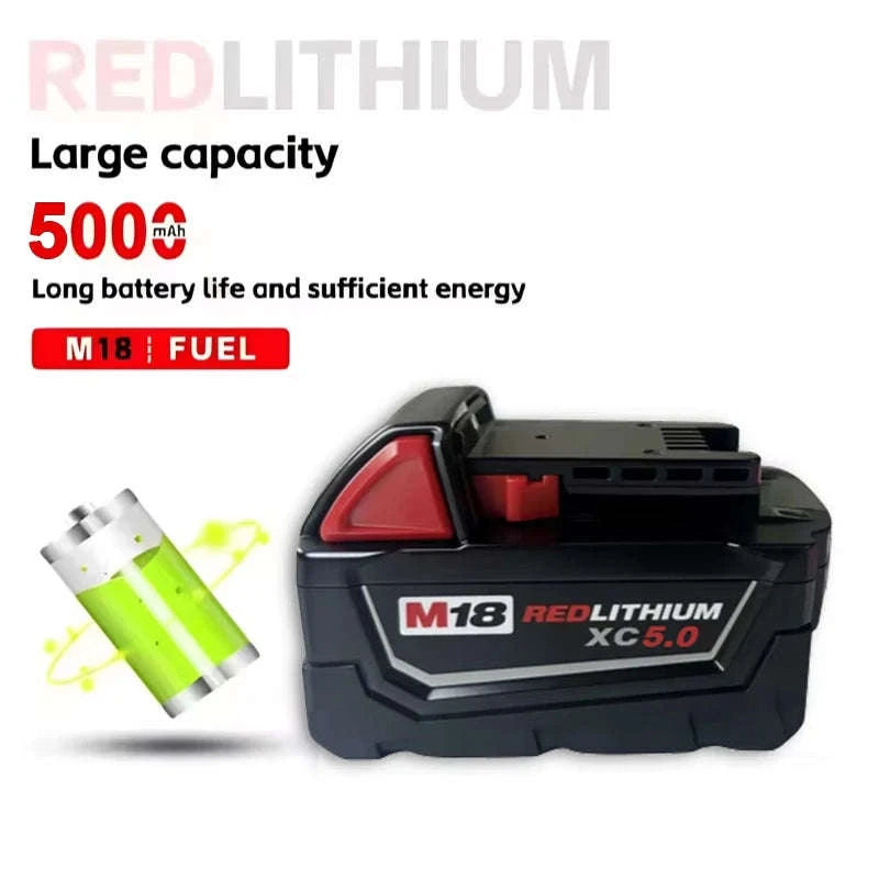 2-Pack 18V 5.0Ah Rechargeable Battery Pack-4pcs / 18V / United States