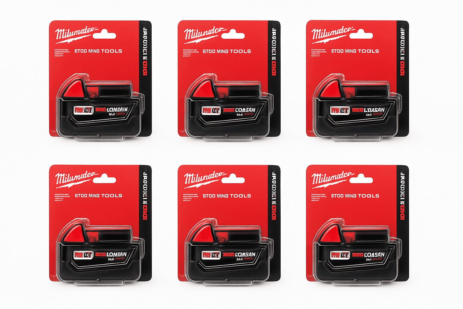 2-Pack 18V 5.0Ah Rechargeable Battery Pack-4pcs / 18V / United States