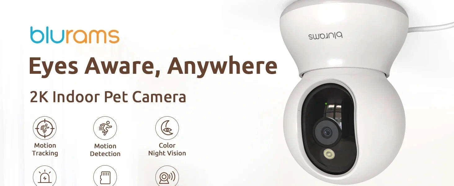 2-Pack 2K Indoor Security Camera with One-Touch Call-EU Plug / spain