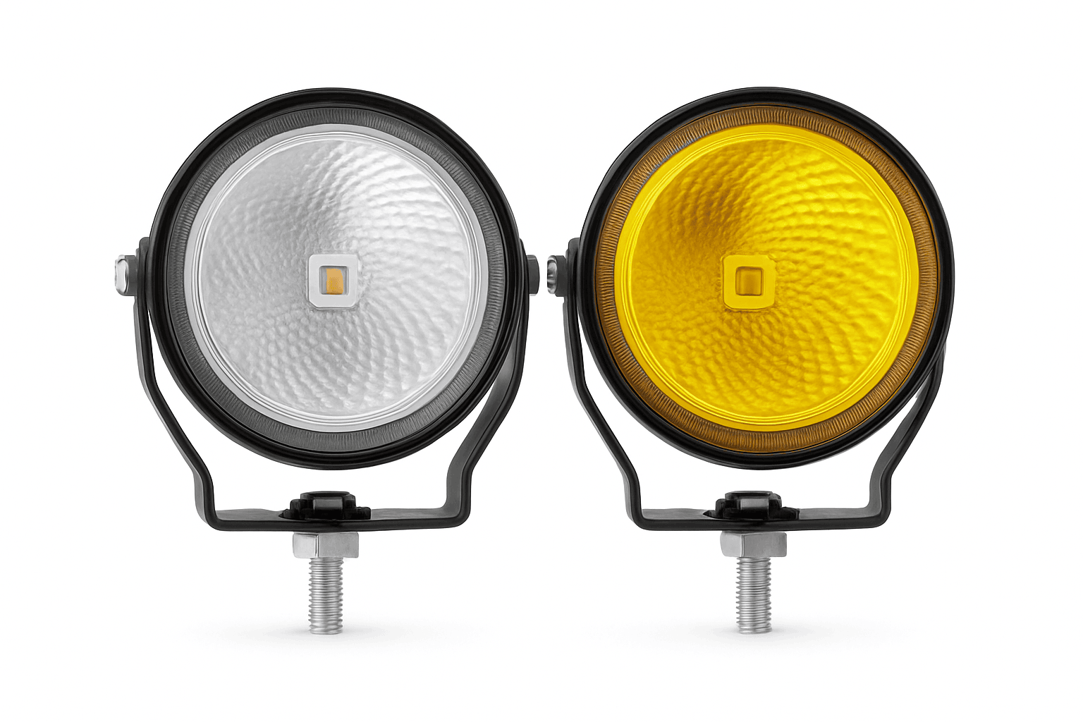 2-Pack 4 Inch LED Work Light 12-30V Spot Flood-4 inch Flood-White
