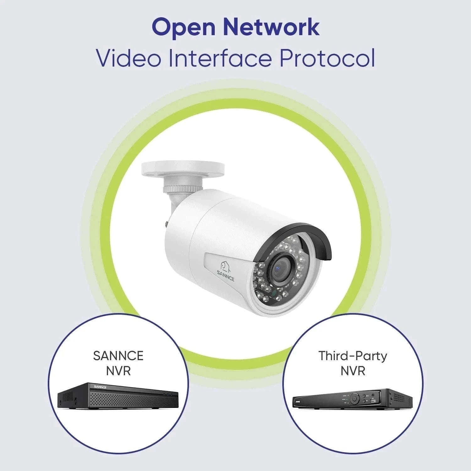 2-Pack PoE Outdoor Security Camera, 8MP Night Vision, IP66-2MP / United States