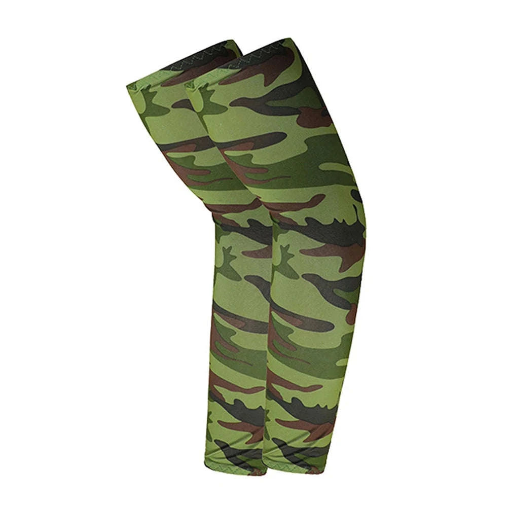 2-Pack Unisex Cooling Arm Sleeves UV Protection-Black