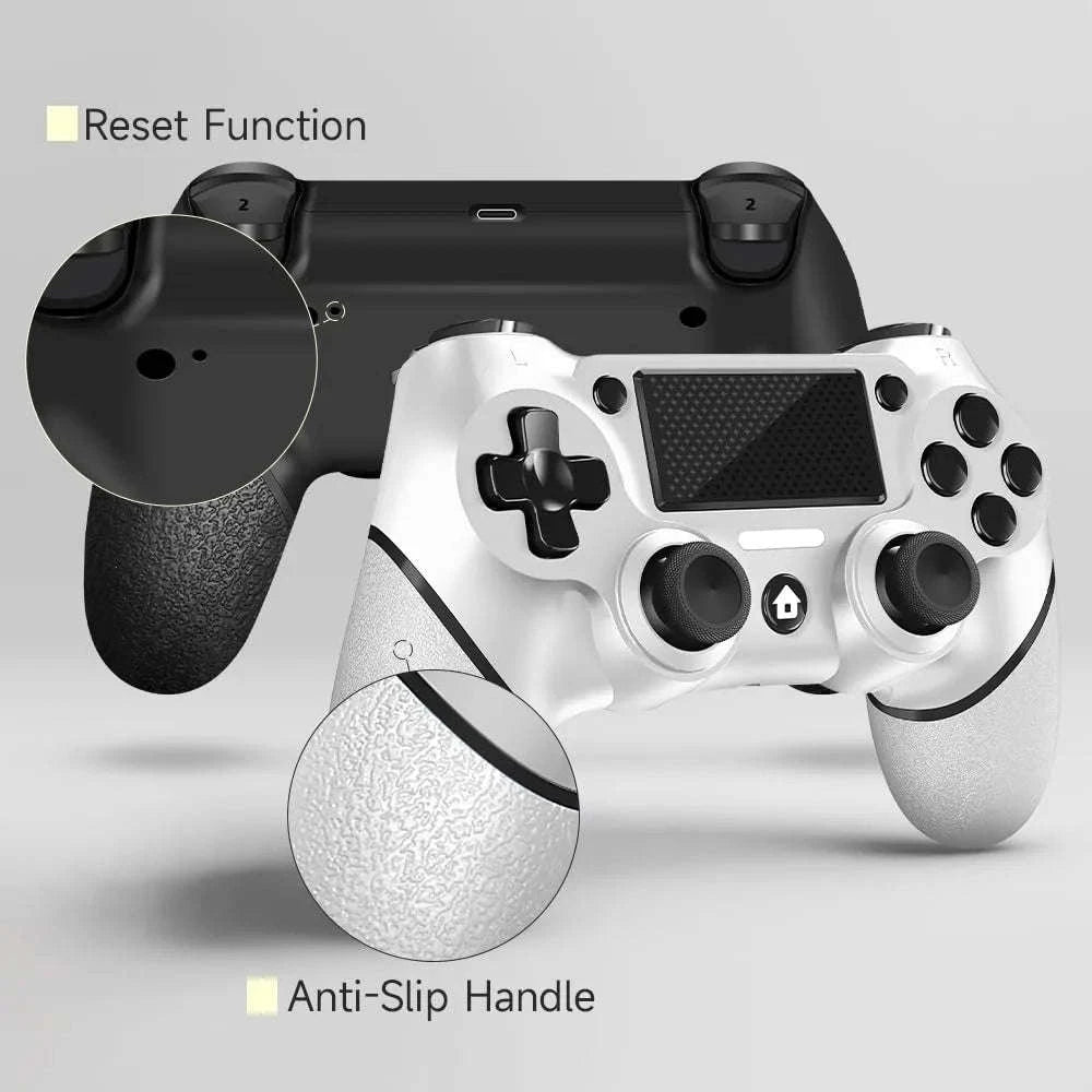 2 Pack Wireless Controllers for Console and PC with Non-Slip Grip-United States