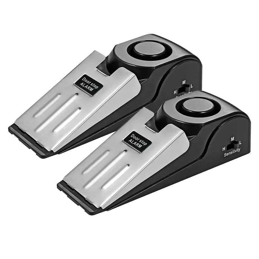 2 Pack Wireless Door Stop Alarm 125dB Door Security-Default Title