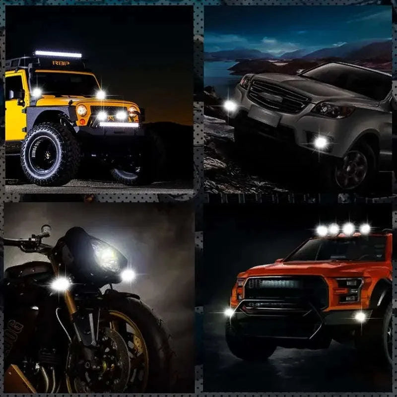 2-Piece 60W LED Work Light Bar Spot Flood Combo-1pc