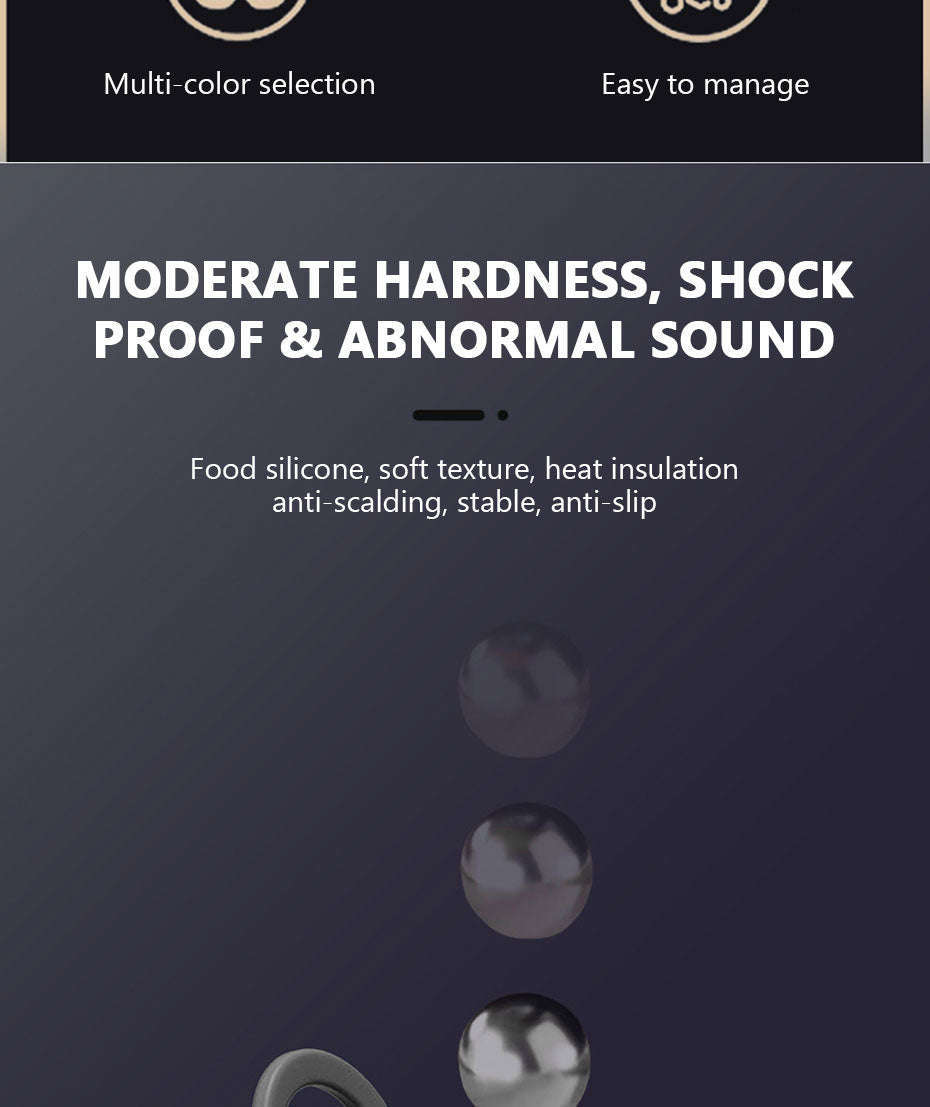 2-Piece Anti-Slip Car Coaster Silicone Drink Holder Pads-Black 2pcs