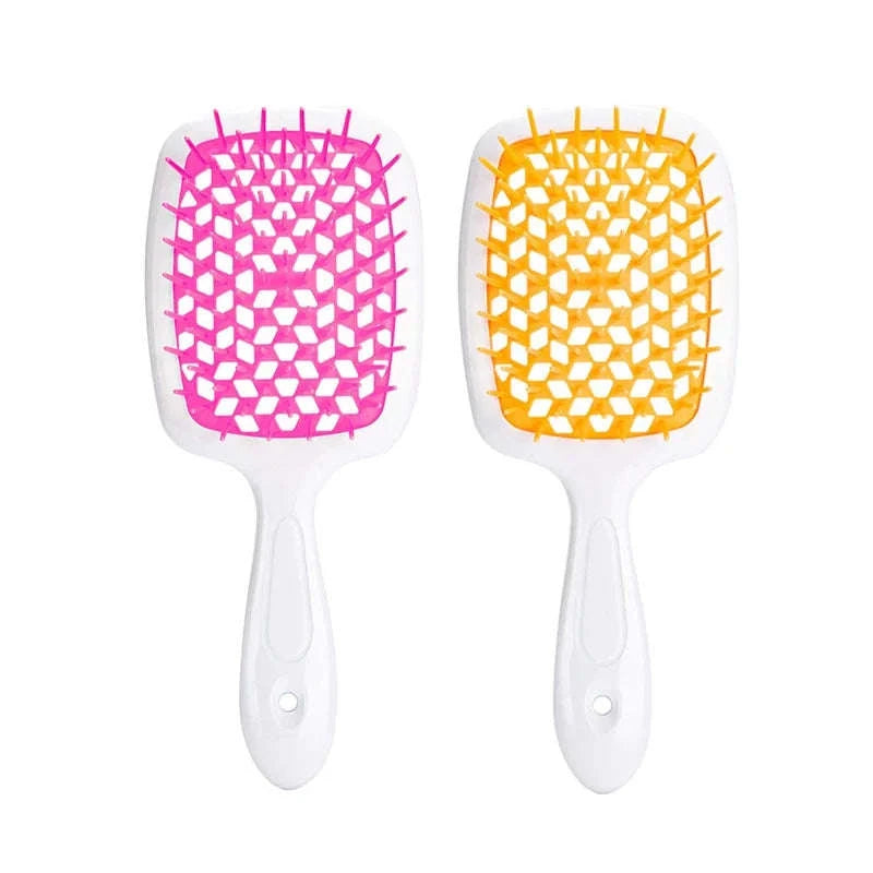 2-Piece Anti-Static Hair Comb Set for Wet & Dry Styling-WS024-B / United States