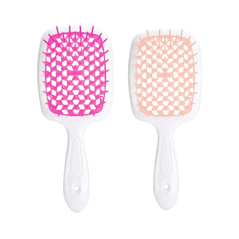 2-Piece Anti-Static Hair Comb Set for Wet & Dry Styling-WS024-B / United States