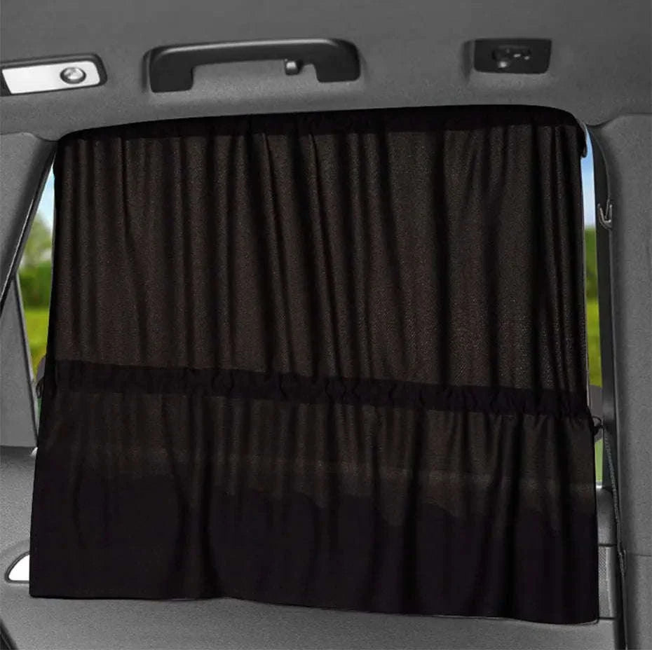 2-Piece Car Side Window Sun Shade Curtains-2pcs