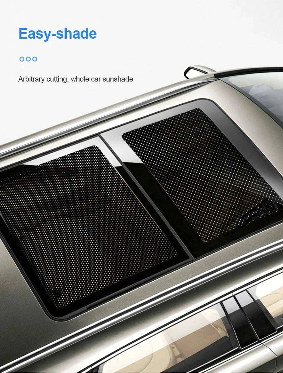 2-Piece Car Side Window Sun Shade Film-63CM
