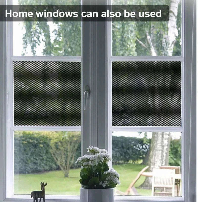 2-Piece Car Side Window Sun Shade Film-63CM