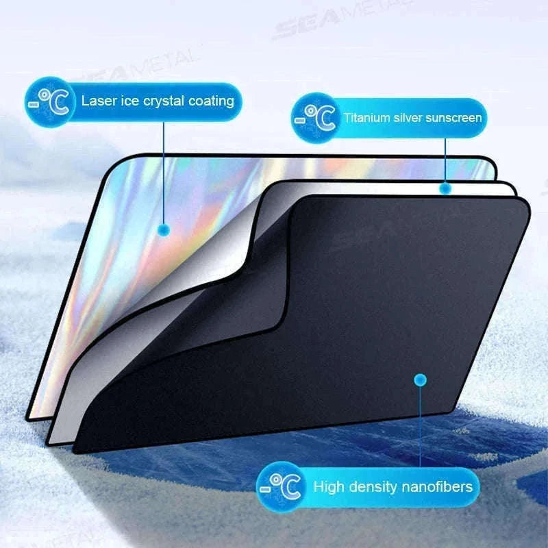 2-Piece Car Side Window Sun Shade-Front 2Pcs