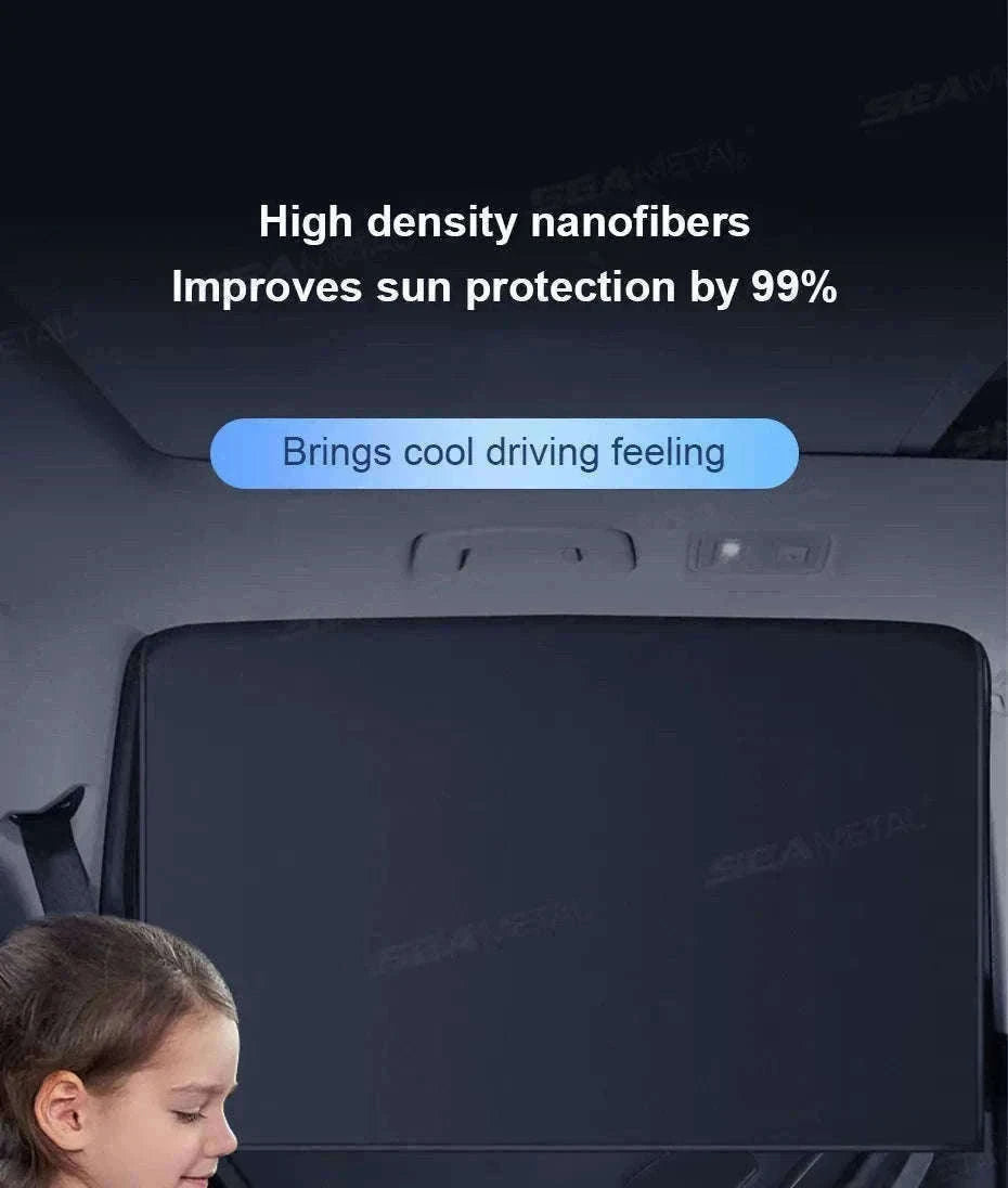 2-Piece Car Side Window Sun Shade-Front 2Pcs