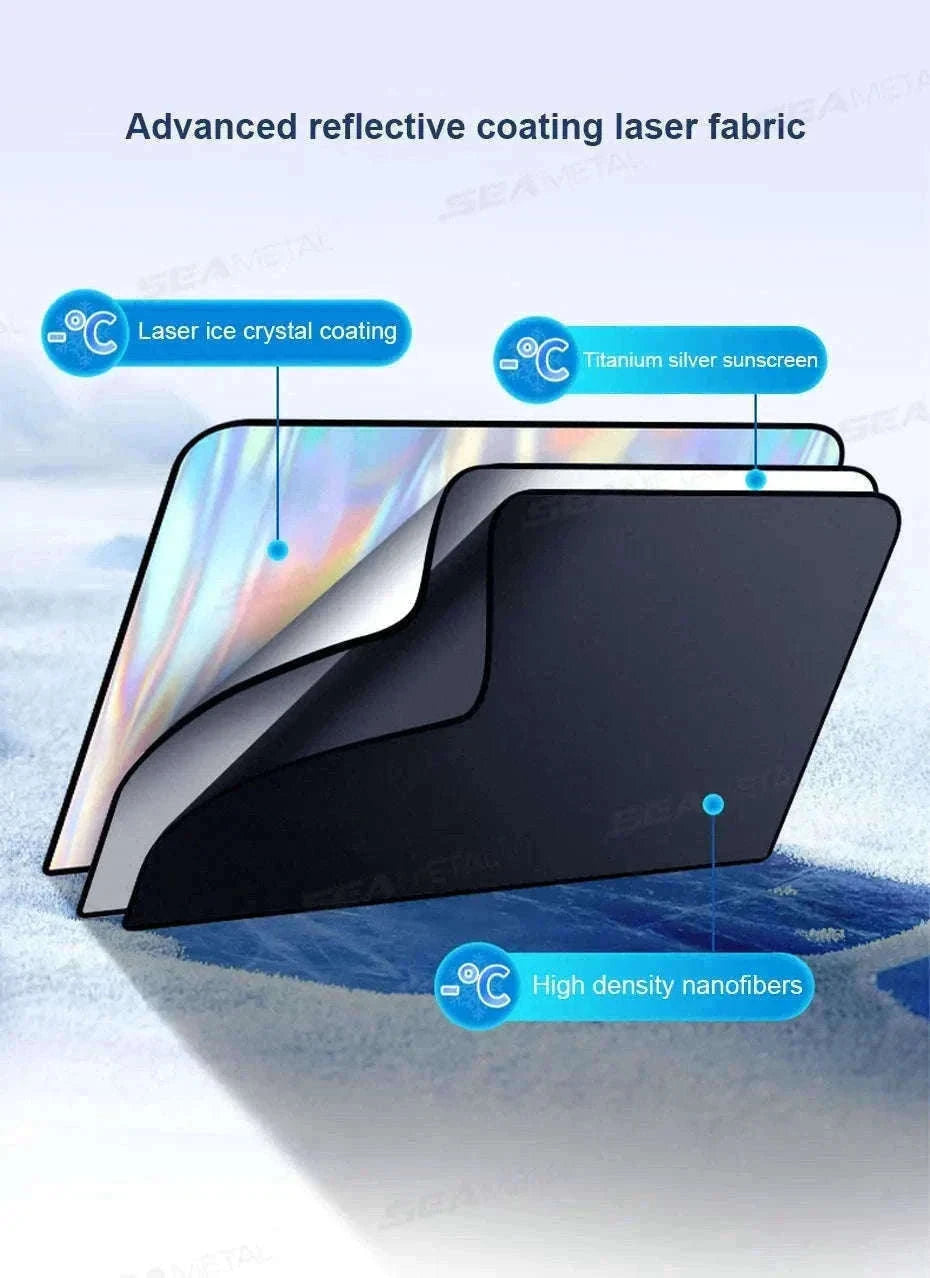 2-Piece Car Side Window Sun Shade-Front 2Pcs