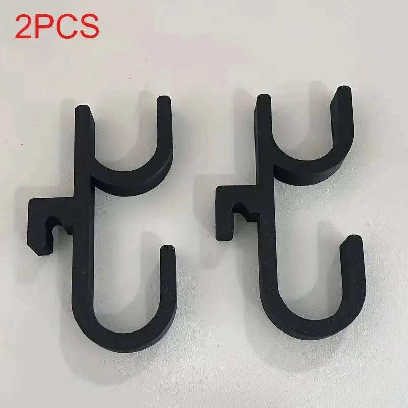 2-Piece Car Umbrella Hooks for Trunk or Seat Back-2Pcs Double Hook