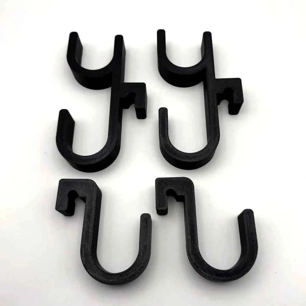 2-Piece Car Umbrella Hooks for Trunk or Seat Back-2Pcs Double Hook