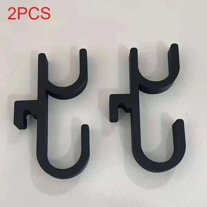 2-Piece Car Umbrella Hooks for Trunk or Seat Back-2Pcs Double Hook