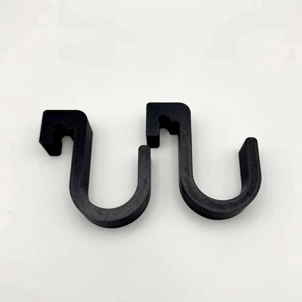 2-Piece Car Umbrella Hooks for Trunk or Seat Back-2Pcs Double Hook