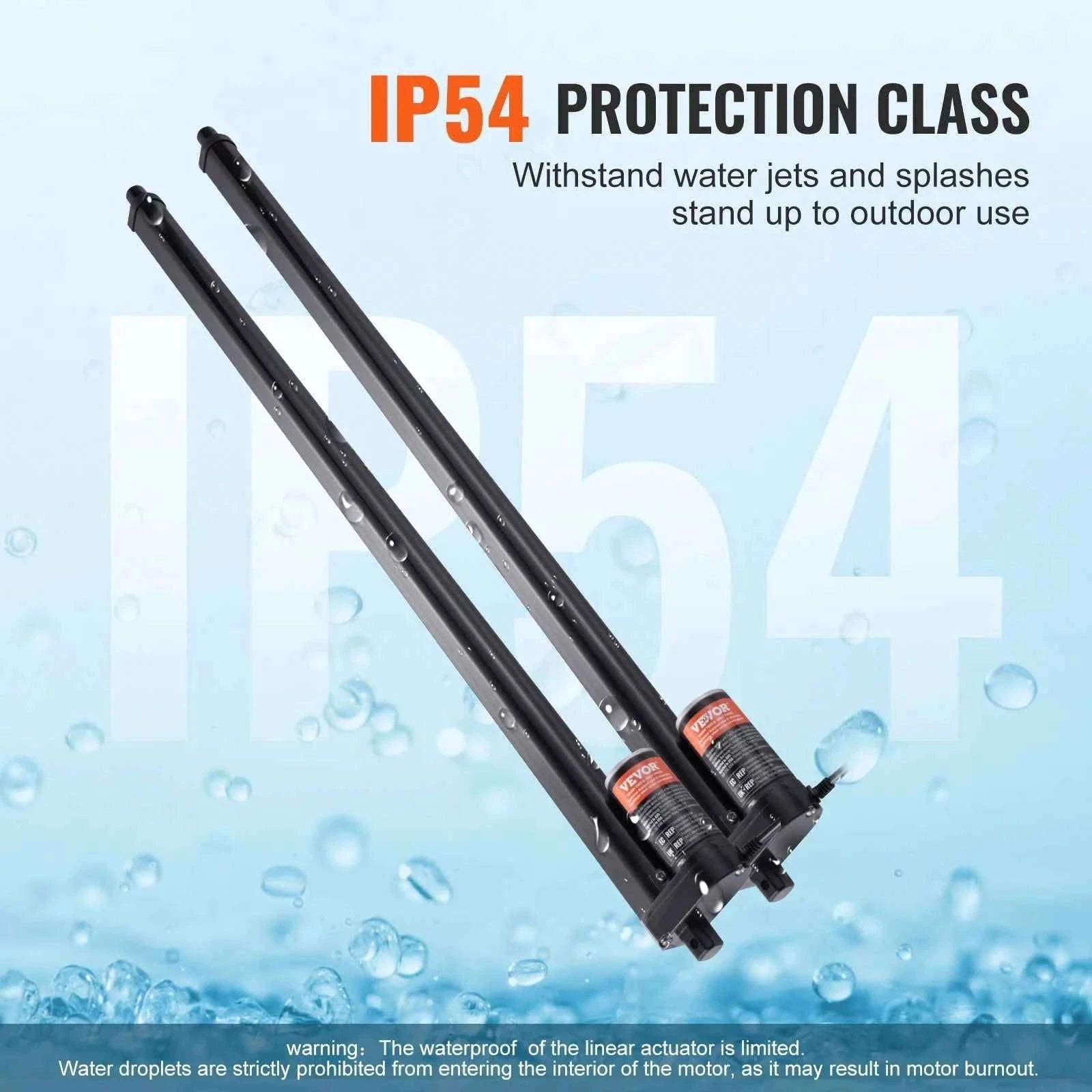 2-Piece Linear Actuator Kit 1000N 30 Inch with Remote-Other / france