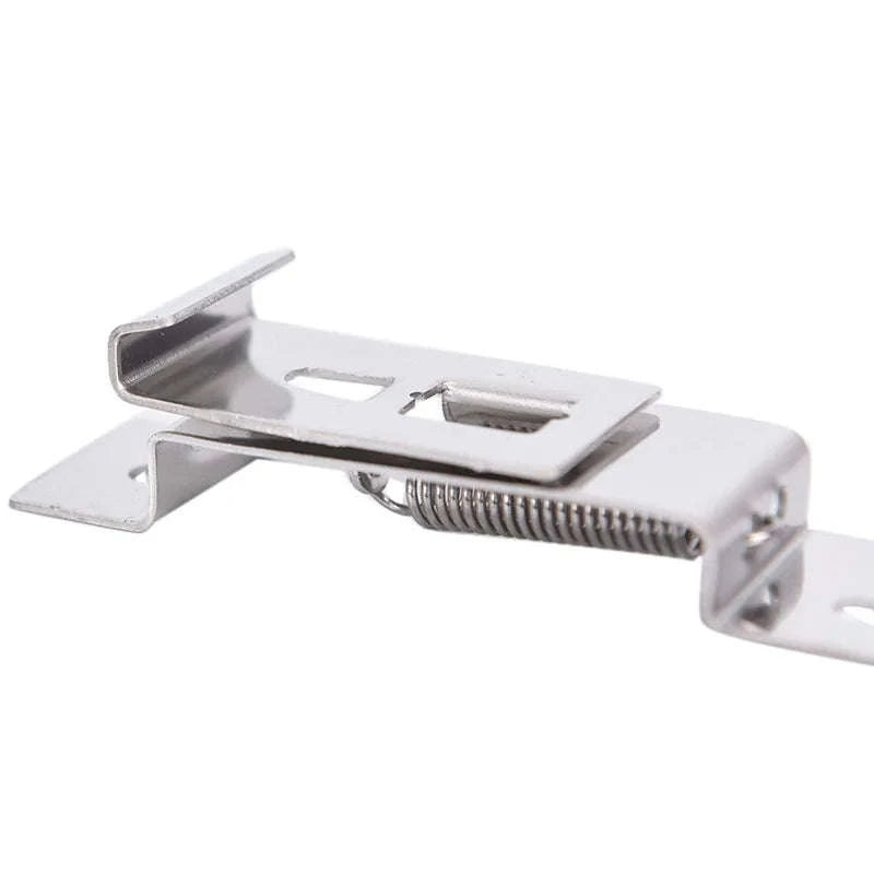 2-Piece Rectangular Stainless Steel License Plate Brackets-Germany