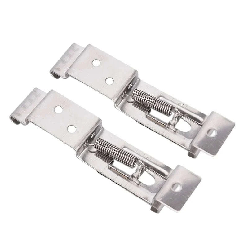 2-Piece Rectangular Stainless Steel License Plate Brackets-Germany