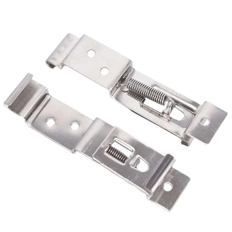 2-Piece Rectangular Stainless Steel License Plate Brackets-Germany