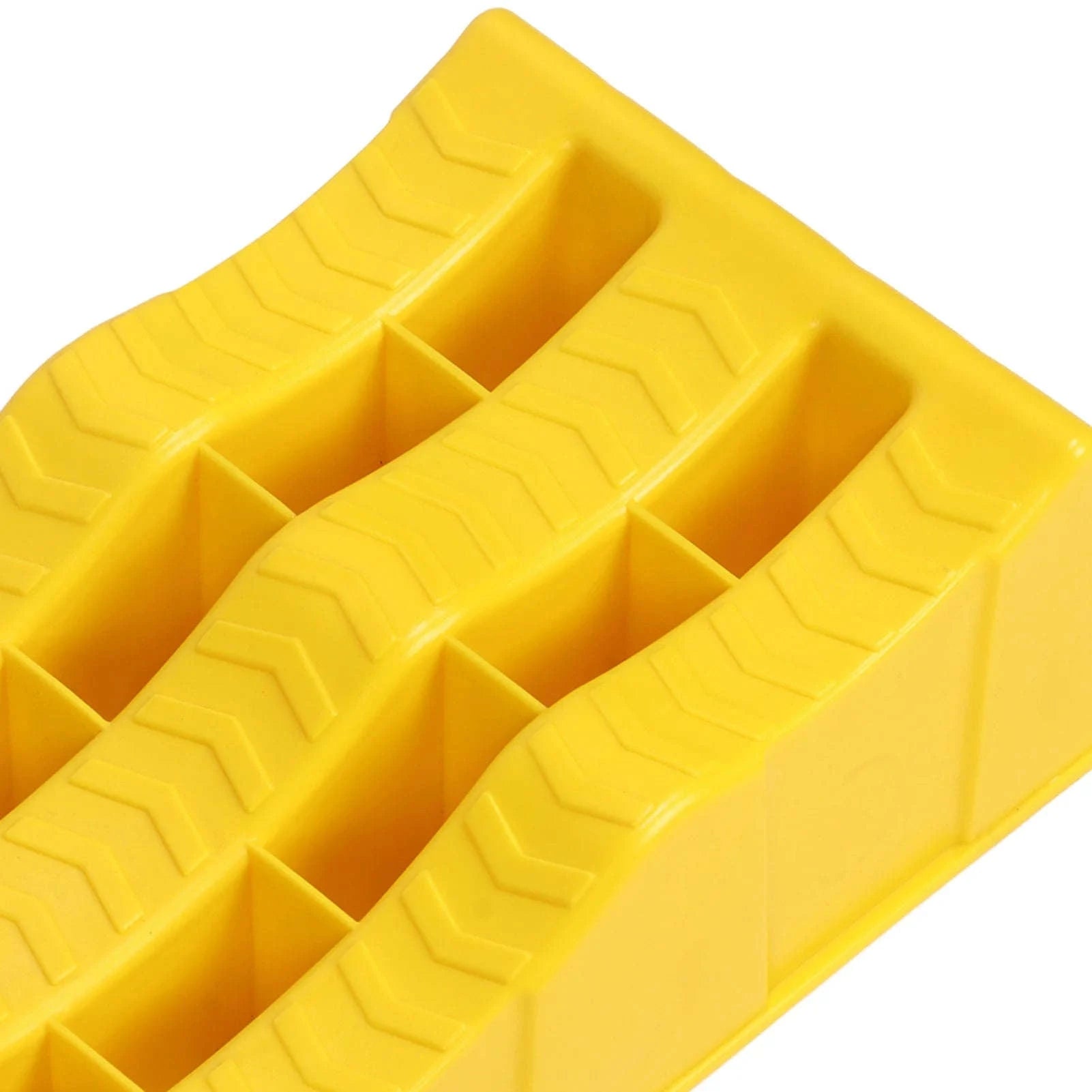 2-Piece RV Leveling Ramps 3-Stage Heavy Duty Wheel Pads-2pcs