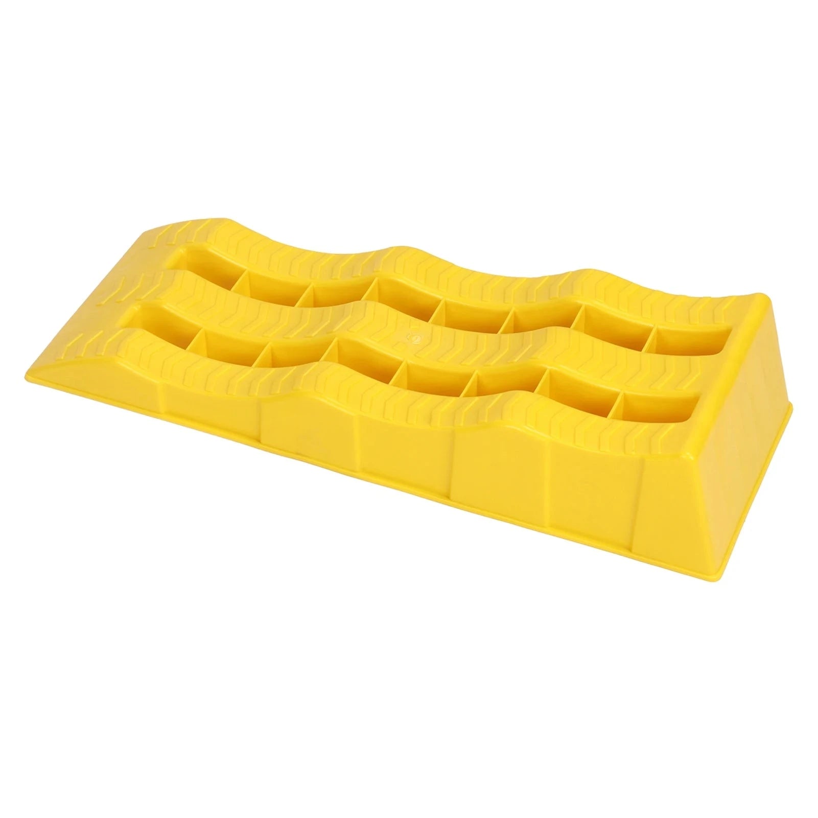 2-Piece RV Leveling Ramps 3-Stage Heavy Duty Wheel Pads-2pcs