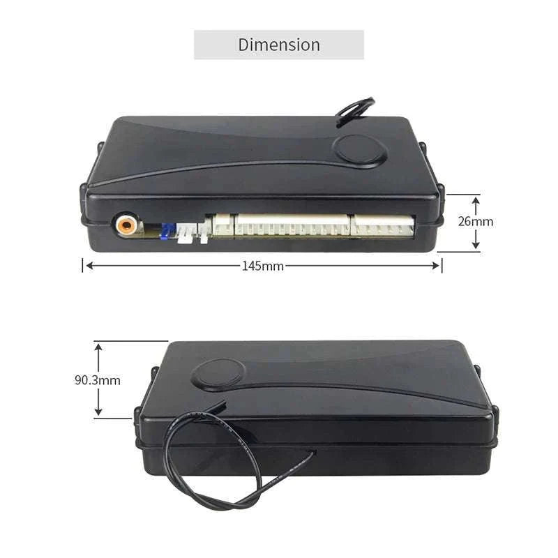 2-Way Car Alarm System with LCD Remote & Keyless Entry PKE-China Mainland