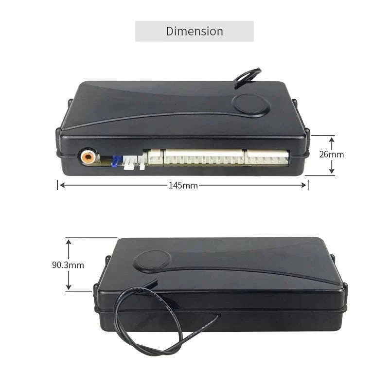 2-Way Car Alarm System with LCD Remote & Keyless Entry PKE-China Mainland