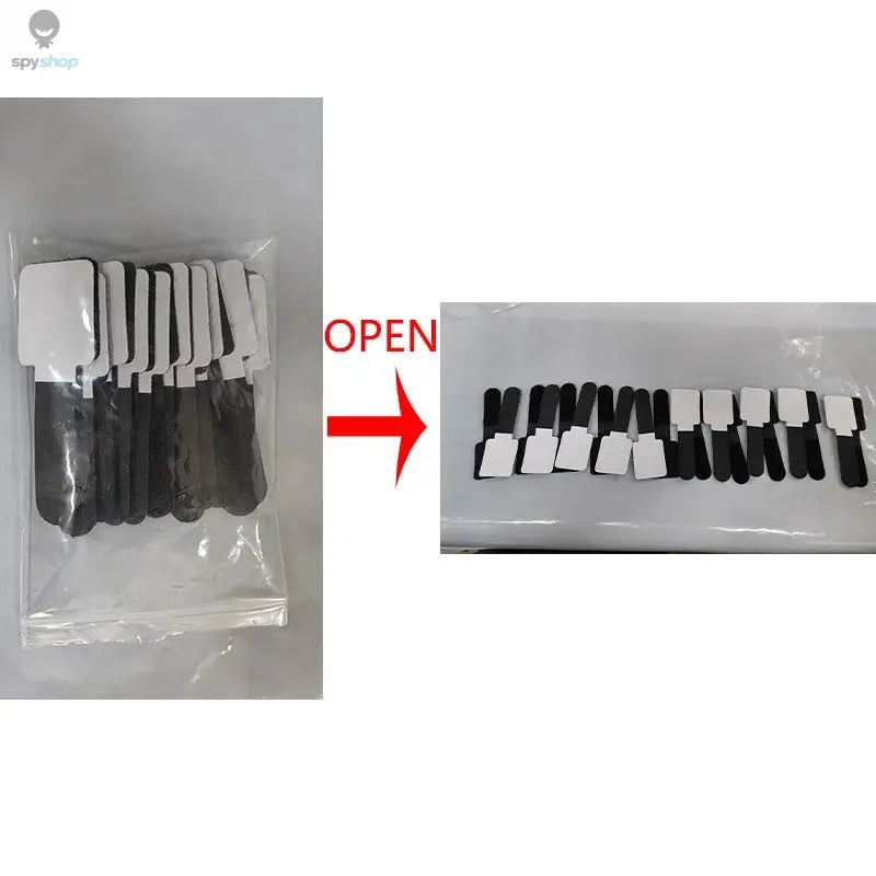 20/10/5PCS Releasable Cable Organizer Ties Mouse Earphones Wire Management Nylon Cable Ties Reusable Loop Hoop Tape Straps Tie Spy-shop.com