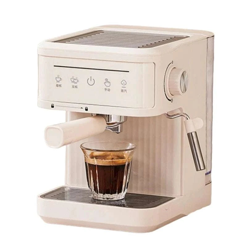 20 Bar Espresso Coffee Machine with Milk Frother & Dual Cup Brewing-200742black / China Mainland / US