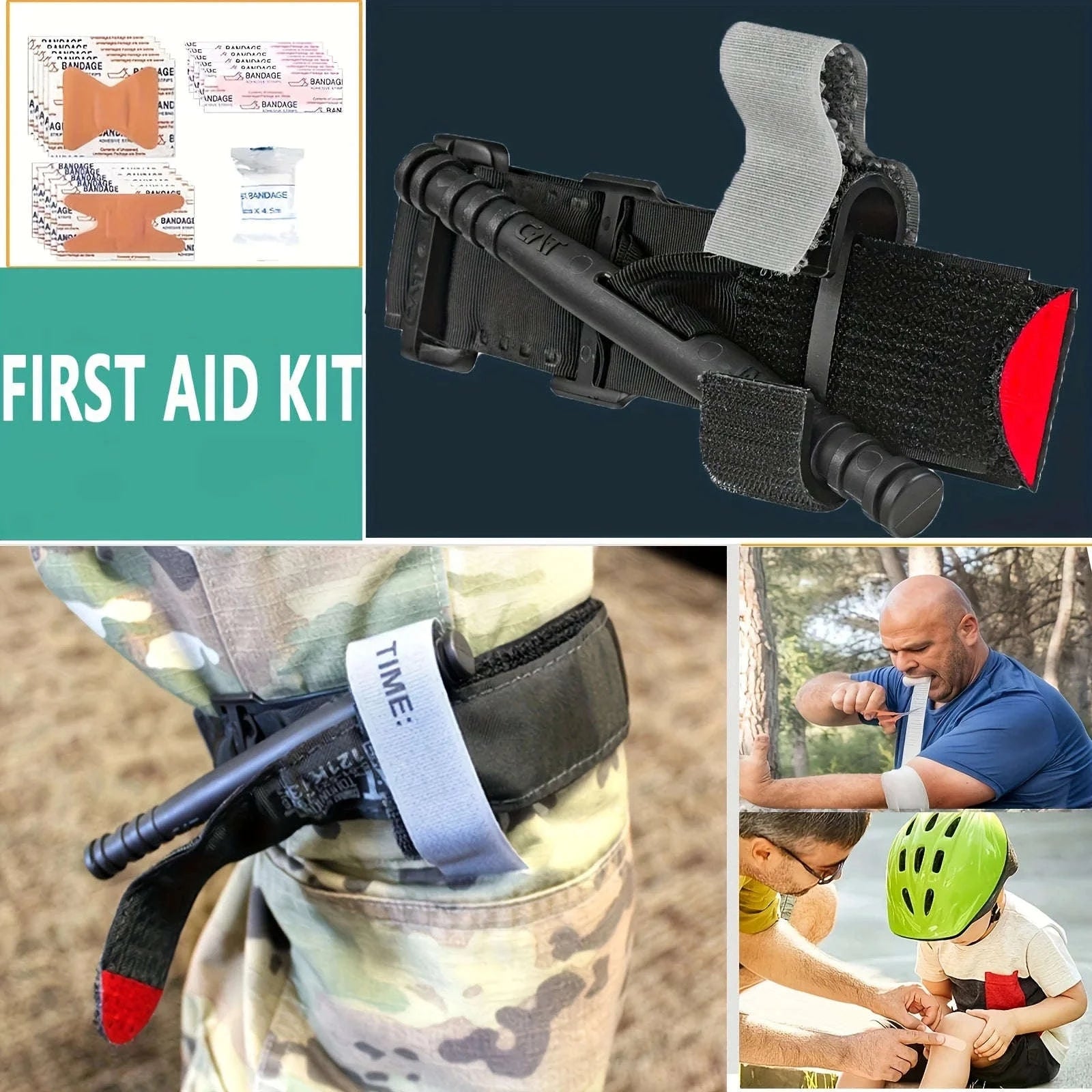 20-in-1 Survival Gear Kit for Camping, Hiking & Emergencies-United States