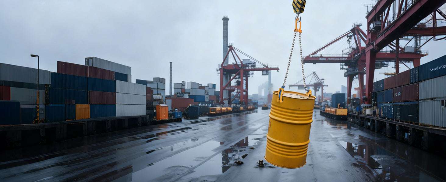 2000–2200 lbs Drum Lifting Chain Sling with Secure Hooks-2000LBS / United States