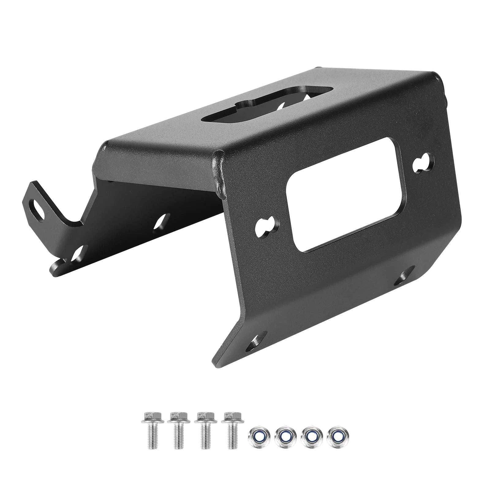 2000–3600 lbs Winch Hitch Mount for ATV Recovery and Towing-