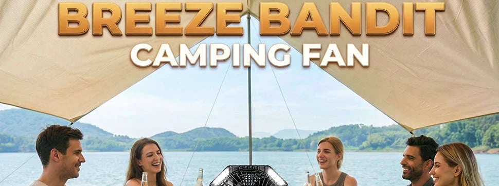 20000mAh Camping Fan with 4 LED Lights and Remote Control-black / United States