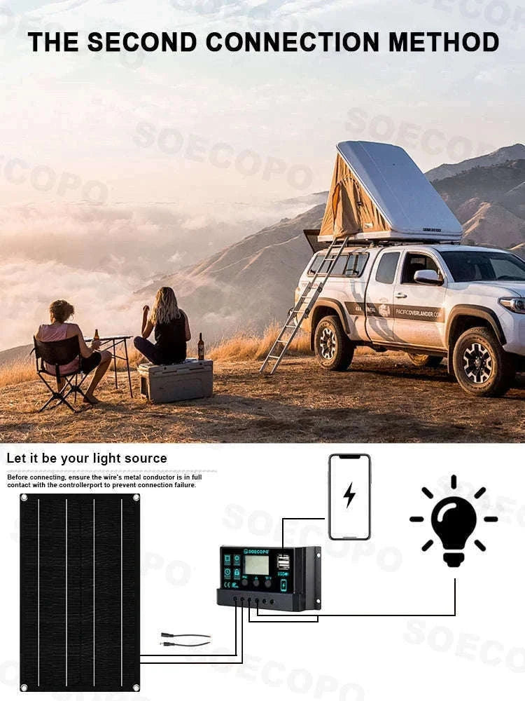 20000W Solar Power System Kit with 800W Panel & 1600W Inverter-12V 24V To 220V 50Hz